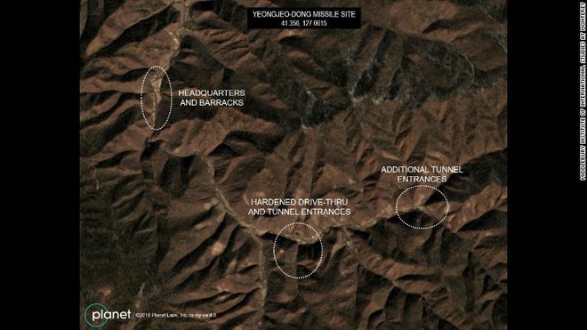 CNN: Lộ ảnh Triều Tiên ngấm ngầm xây căn cứ siêu khủng giấu tên lửa mà không ai phát hiện - Ảnh 2.