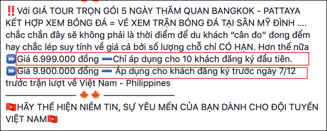 Tiên tri Malaysia thua trận, nhiều công ty mở bán tour cho người hâm mộ xem chung kết AFF Cup 2018 tại... Thái Lan - Ảnh 4.