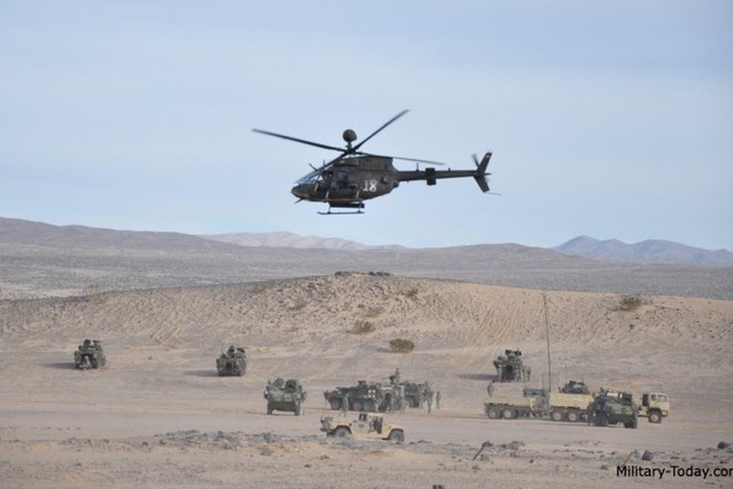 Ảnh: Trực thăng “Chiến binh” trinh sát OH-58D Kiowa của quân đội Mỹ - Ảnh 7.
