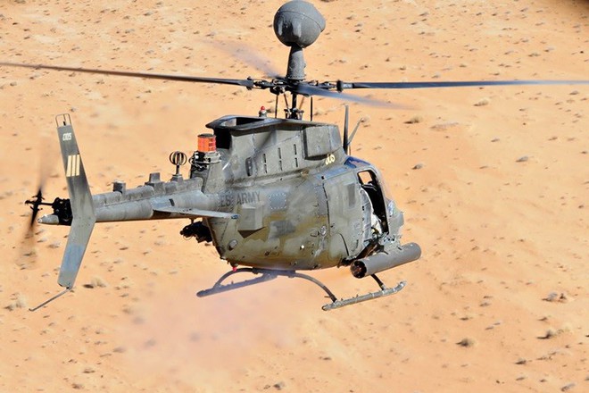 Ảnh: Trực thăng “Chiến binh” trinh sát OH-58D Kiowa của quân đội Mỹ - Ảnh 10.