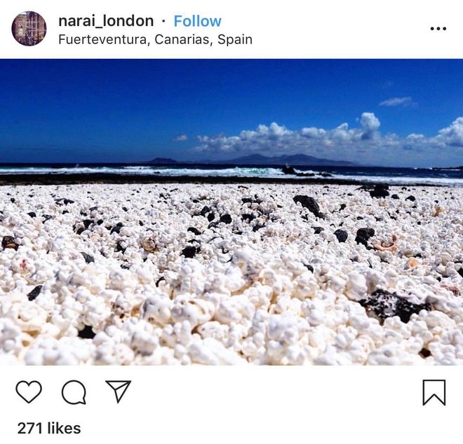 Bãi biển bỏng ngô nổi tiếng tại Tây Ban Nha: Trông hấp dẫn thế thôi chứ cắn vào là gãy răng ngay! - Ảnh 4.