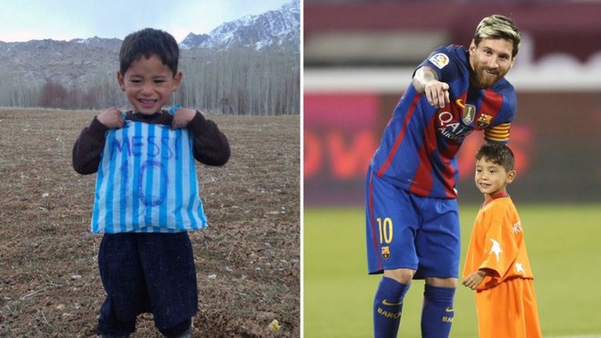 Câu chuyện buồn của cậu bé nổi tiếng với chiếc áo số 10 Messi bằng nylon - Ảnh 1.
