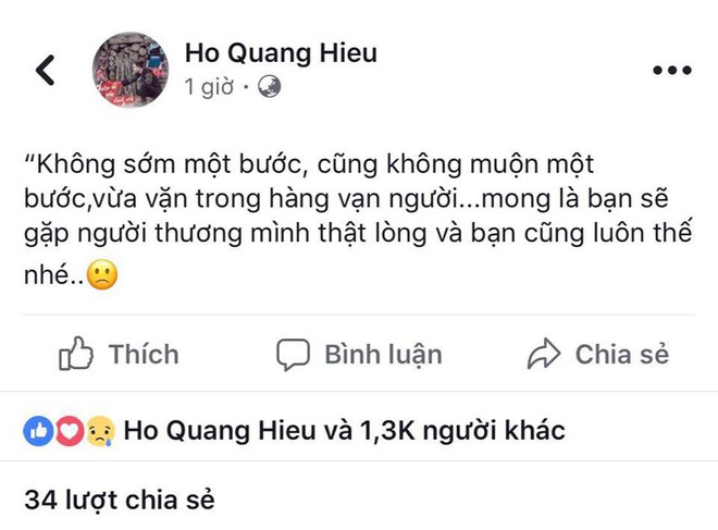 Hồ Quang Hiếu nhắn Bảo Anh giữa tin đồn có tình mới: Mong bạn gặp người thương mình thật lòng? - Ảnh 3.