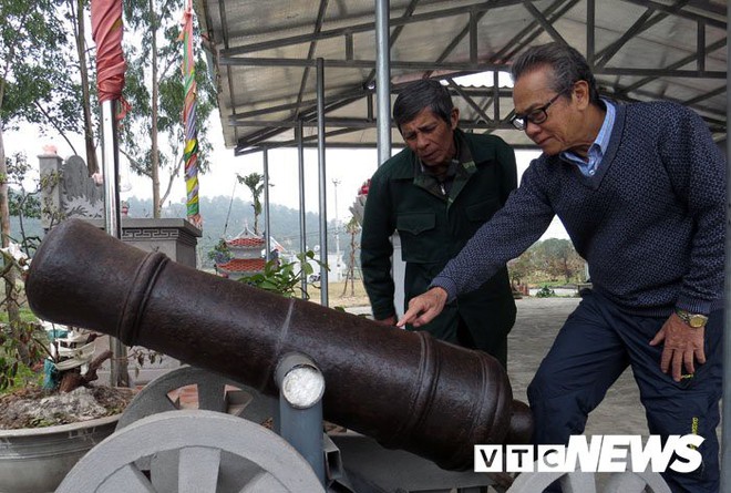 Khẩu súng Thần công vừa được phát hiện ở Quan Lạn vẫn là một ẩn số - Ảnh 3.