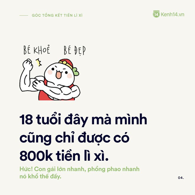 Mùng 3 Tết, bạn nhận được bao nhiêu tiền lì xì rồi? - Ảnh 4.