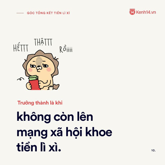 Mùng 3 Tết, bạn nhận được bao nhiêu tiền lì xì rồi? - Ảnh 10.