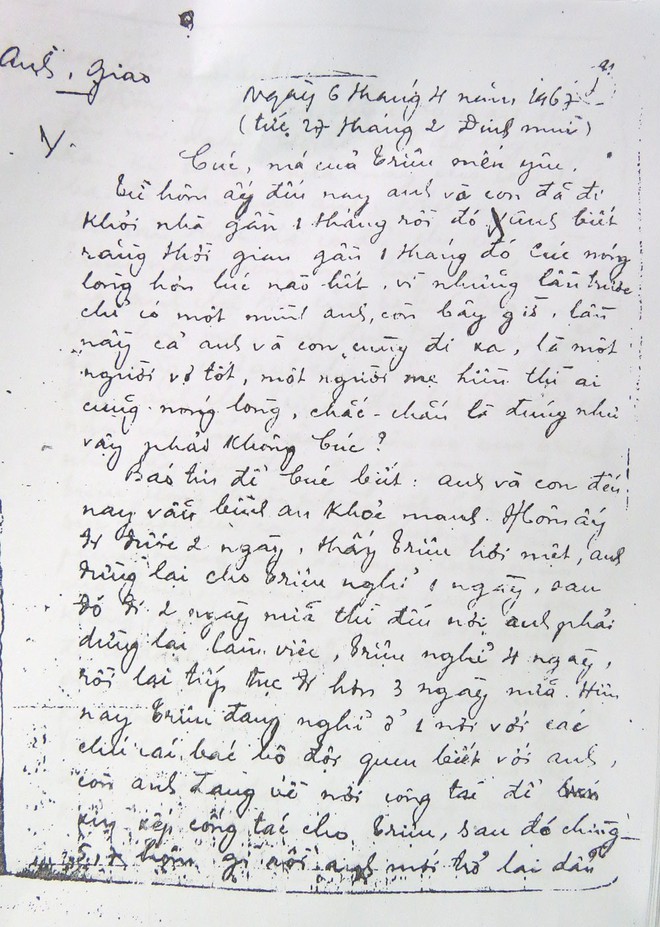Vị đại tá và bức thư gửi vợ lưu lạc sang Mỹ - Ảnh 1.