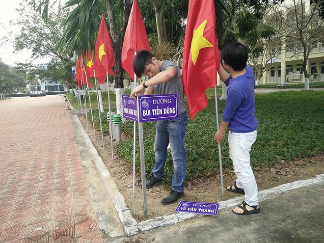 Một trường học đặt tên “đường“ mang tên thầy Park Hang-seo và đội tuyển U23 - Ảnh 2. Một trường học đặt tên “đường“ mang tên thầy Park Hang-seo và đội tuyển U23 - Ảnh 2.