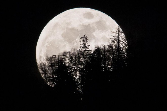Tổng hợp 21 khoảnh khắc đẹp mê hồn của Siêu trăng xanh máu trên khắp thế giới - Ảnh 20.