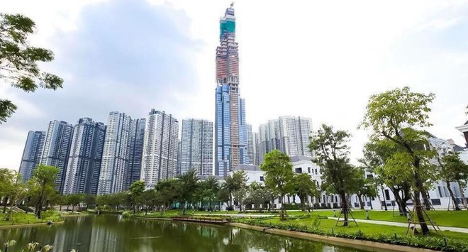 Toàn cảnh tòa tháp 81 tầng cao nhất Việt Nam của tỷ phú Phạm Nhật Vượng - Ảnh 1.
