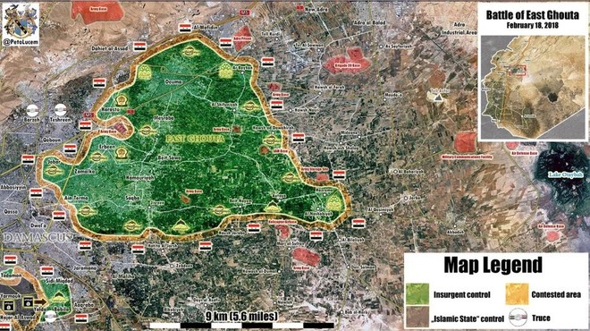 Nga-Syria mừng tuổi phiến quân bằng tất cả các loại hỏa lực ở đông Damascus: Chưa từng có - Ảnh 10.