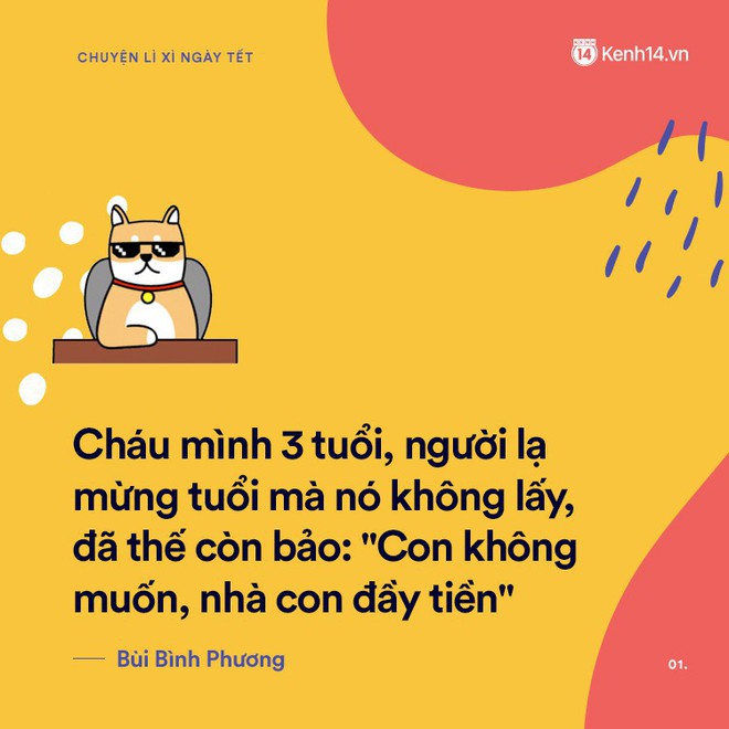 Lũ trẻ con và 1001 chuyện bi hài xoay quanh: Nhận lì xì ngày Tết - Ảnh 1.