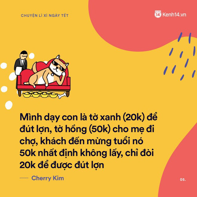 Lũ trẻ con và 1001 chuyện bi hài xoay quanh: Nhận lì xì ngày Tết - Ảnh 5.