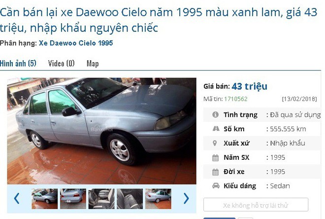 Những chiếc ô tô cũ chính hãng này đang bán giá chỉ 50 triệu đồng tại chợ Việt - Ảnh 4.