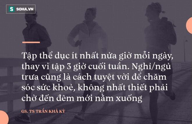 GS.TS. Trần Khả Kỳ chia sẻ 10 bí quyết nâng cao tuổi thọ: Muốn khỏe đừng chỉ dựa vào thuốc - Ảnh 6.