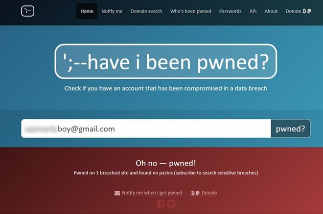 Trang web này sẽ tiết lộ tài khoản dịch vụ của bạn có đang bị đánh cắp hay không - Ảnh 1.