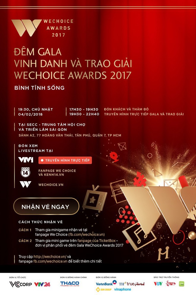 Tùng Leo và Phí Linh cầm trịch đêm Gala trao giải WeChoice Awards 2017 - Ảnh 3.