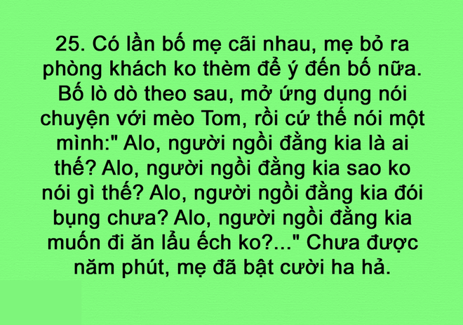 Cười nghiêng ngả với những độc chiêu mượn con cái làm bình phong để “cầm cưa” của bố mẹ  - Ảnh 22.