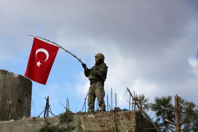 Cận cảnh hoạt động của lực lượng Thổ Nhĩ Kỳ ở Syria - Ảnh 13.