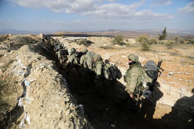 Cận cảnh hoạt động của lực lượng Thổ Nhĩ Kỳ ở Syria - Ảnh 19.