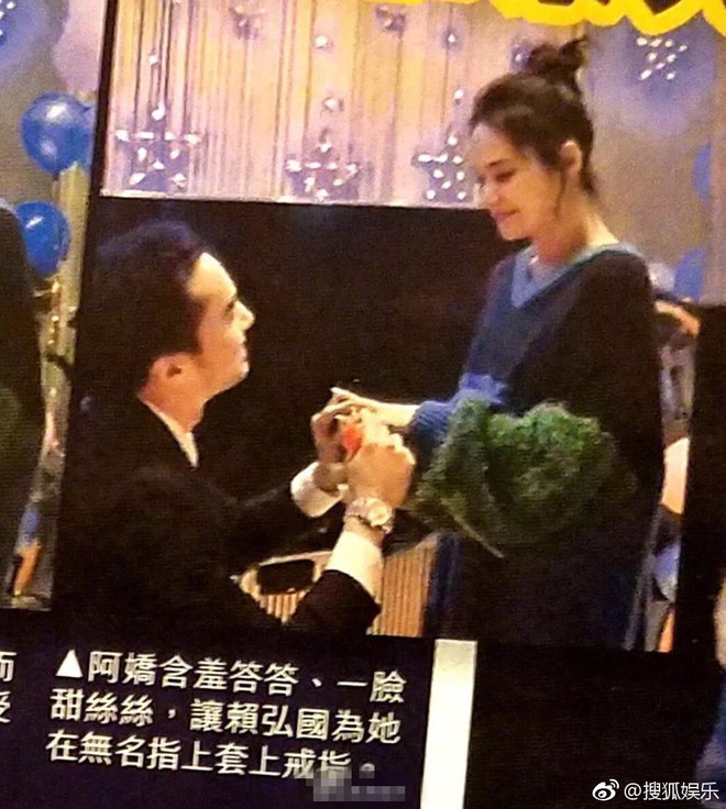 Hé lộ hình ảnh Chung Hân Đồng được bạn trai kém 4 tuổi quỳ gối cầu hôn - Ảnh 2.