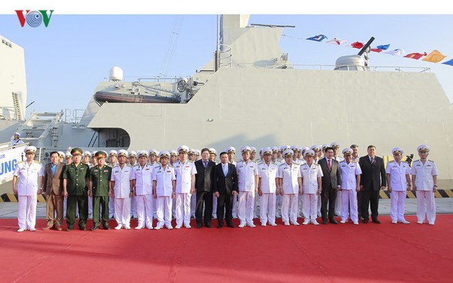 Lễ thượng cờ 2 tàu hộ vệ tên lửa Gepard 3.9 tại Cam Ranh - Ảnh 5.