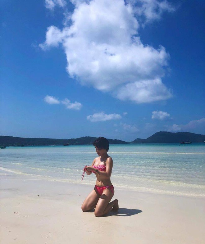 Hình ảnh bikini khỏe khoắn đầy sexy của Uyên Linh - Ảnh 2.