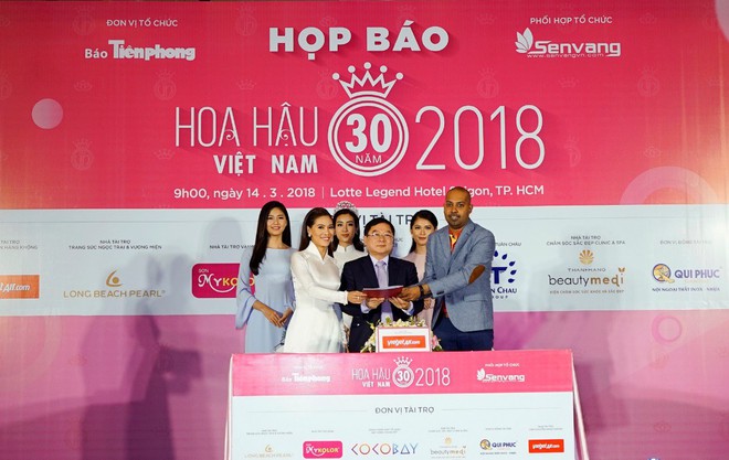 Vietjet là nhà tài trợ vận chuyển chính thức của Hoa hậu Việt Nam 2018 - Ảnh 1.