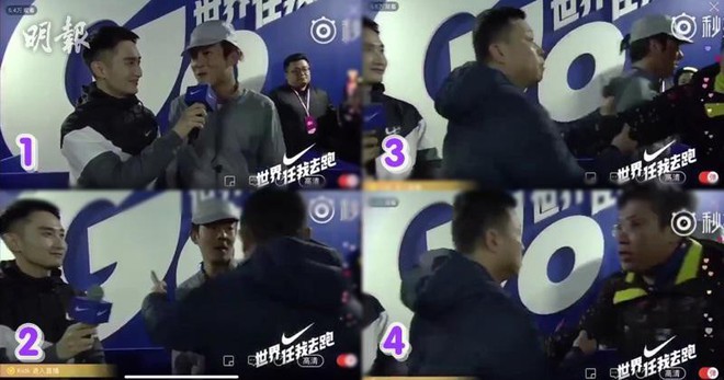 Clip: Đang lên sóng trực tiếp, Trần Quán Hy bất ngờ bị cảnh sát khống chế dẫn đi - Ảnh 2.