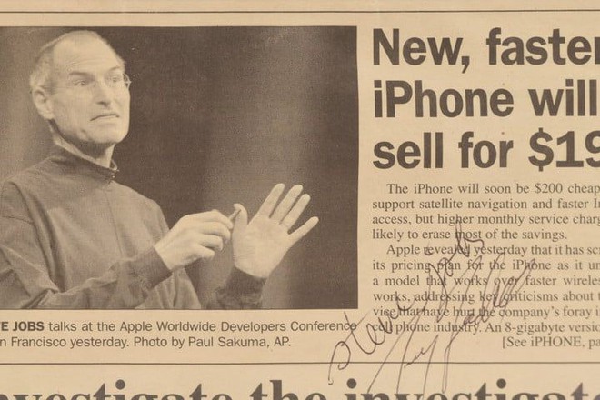 Thư xin việc của Steve Jobs đã được bán đấu giá thành công với số tiền gần 4 tỷ đồng - Ảnh 2.