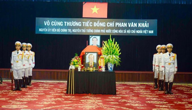Lễ Quốc tang nguyên thủ tướng Phan Văn Khải.