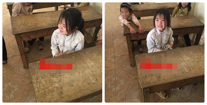 Cô bé dân tộc Dao trong lớp học khiến dân mạng chú ý vì quá dễ thương - Ảnh 3.