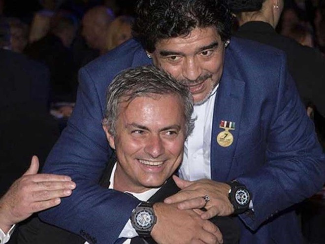Khi Maradona đối đầu với Mourinho - Ảnh 1.