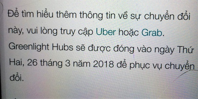 Trung tâm khách hàng ở Hà Nội của Uber cửa đóng then cài, tài xế hoang mang - Ảnh 3.