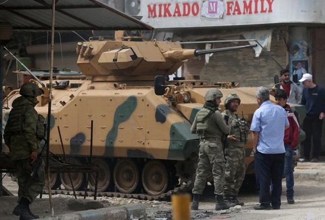 Cận cảnh Thổ Nhĩ Kỳ đánh bại người Kurd, kiểm soát Afrin (Syria) - Ảnh 4.