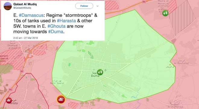 Phiến quân thích nắm đấm: QĐ Syria quyết biến Douma thành mồ chôn khổng lồ? - Ảnh 2.