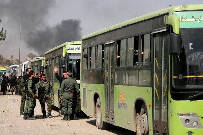 Hình ảnh các phiến quân Syria tại “cối xay thịt” Đông Ghouta - Ảnh 10.