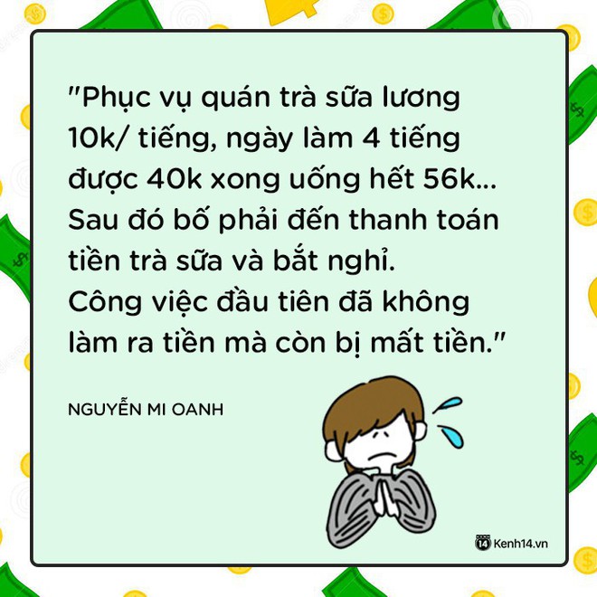 Kỉ niệm lần đầu kiếm ra tiền của bạn bá đạo như thế nào? - Ảnh 4.