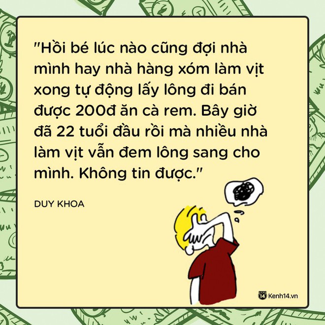 Kỉ niệm lần đầu kiếm ra tiền của bạn bá đạo như thế nào? - Ảnh 9.