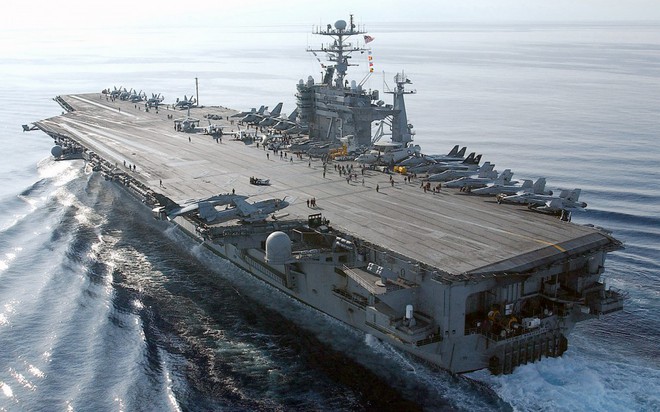Cận cảnh những tàu sân bay cùng lớp với USS Carl Vinson sắp thăm Việt Nam - Ảnh 9.