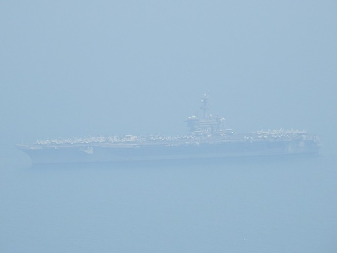 Tàu sân bay Mỹ và nhóm tàu hộ tống thả neo tại Đà Nẵng - Ảnh 29.