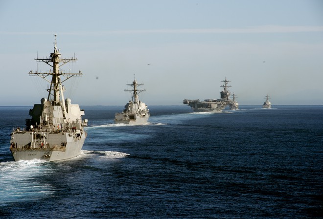 Tàu sân bay USS Carl Vinson: Sức mạnh tác chiến bất khả xâm phạm của Hải quân Mỹ - Ảnh 3.