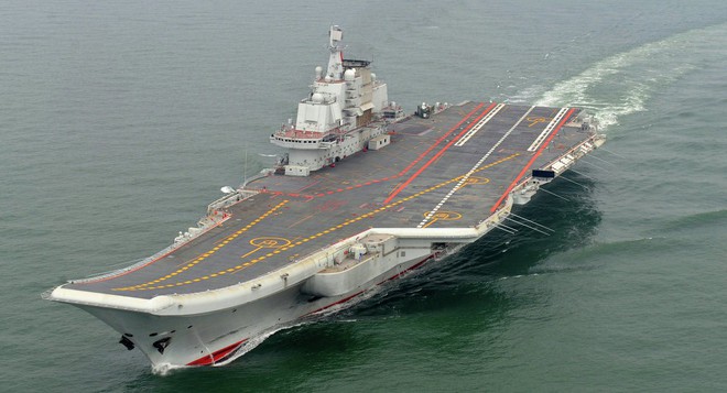 So sức mạnh tàu sân bay Trung Quốc và USS Carl Vinson vừa đến Việt Nam - Ảnh 1.