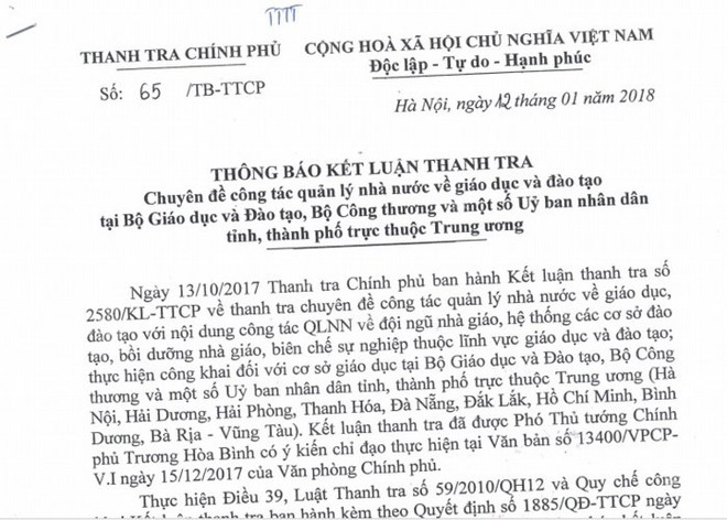 Hơn 500 giáo viên trong một huyện sắp bị mất việc - Ảnh 2.