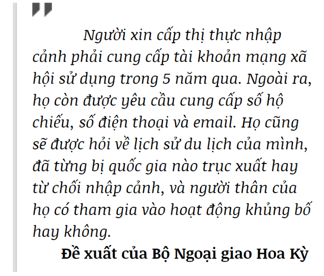 Nhập cảnh vào Mỹ trở nên rất khó sau đề xuất mới của Bộ Ngoại giao nước này - Ảnh 1.