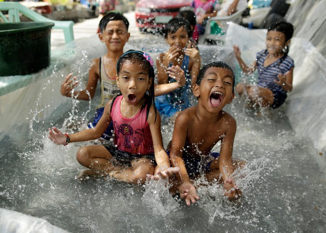 24h qua ảnh: Mực khổng lồ to hơn người ở Philippines - Ảnh 1.