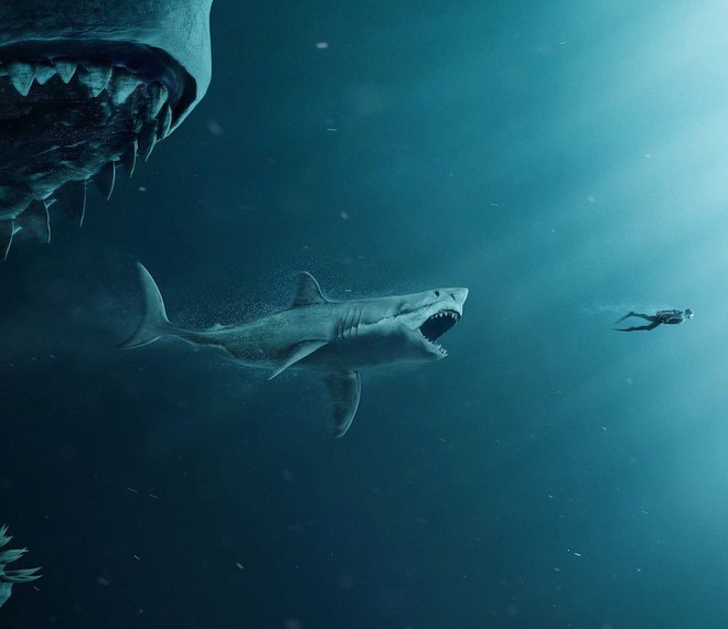 Phim hành động kinh dị The Meg: Jason Statham và Lý Băng Băng đối đầu cá mập bạo chúa  - Ảnh 2.