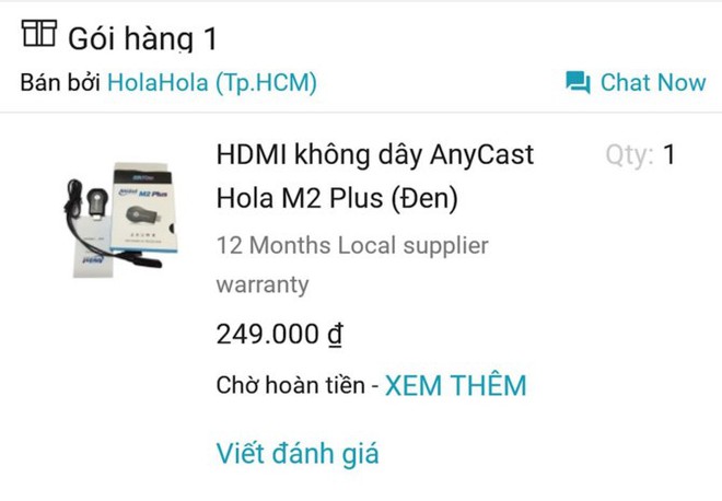 Lazada lại bị tố bán hàng rởm, om tiền không trả lại cho khách hàng - Ảnh 1.