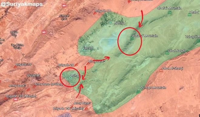 Lực lượng đặc nhiệm Tiger Syria khai chiến tại Đông Qalamoun: Cất mẻ lưới lớn - Ảnh 4.