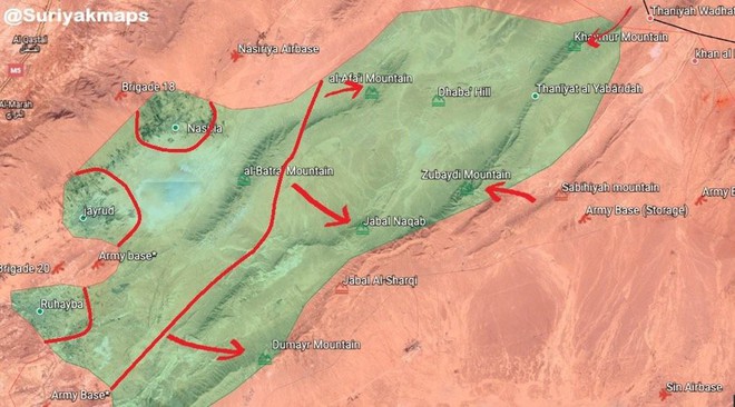 Lực lượng đặc nhiệm Tiger Syria khai chiến tại Đông Qalamoun: Cất mẻ lưới lớn - Ảnh 6.